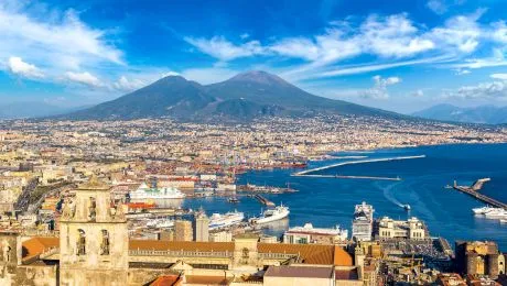 De ce Napoli nu a fost afectat de erupția vulcanului care a distrus Pompei?