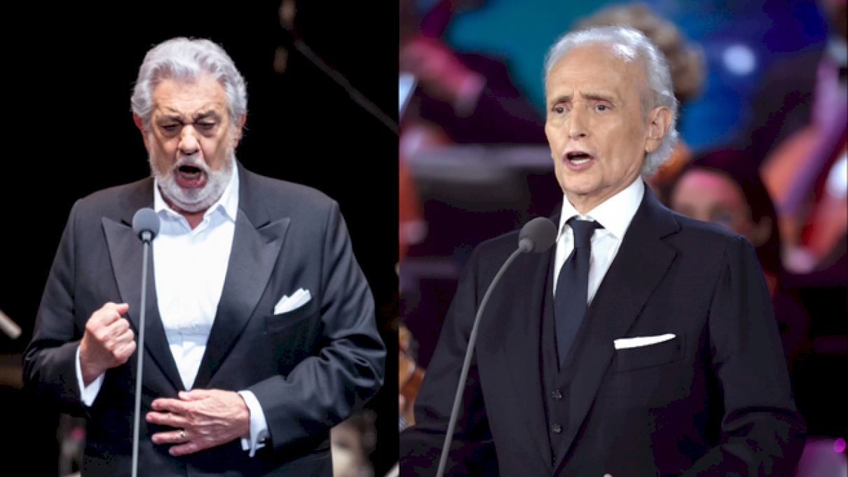 Jose Carreras şi Placido Domingo, de la dușmani la prieteni