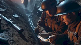 Cu iPhone-ul în tranșee! Cum ar fi arătat lumea dacă exista Iphone-ul în anul 1942, în timpul celui De-al Doilea Război Mondial?