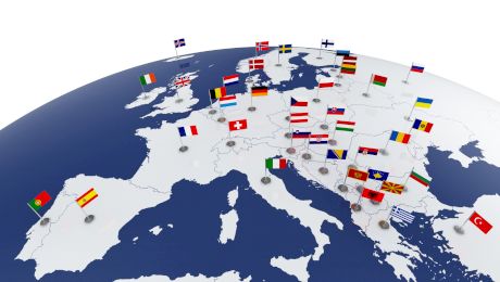 Care este centrul geografic al Europei?