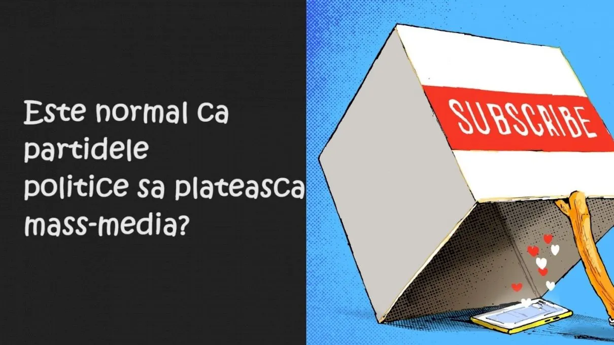 E normal ca partidele să plătească presa?