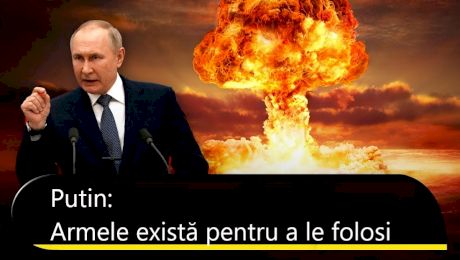 Putin: „Armele există pentru a le folosi”. Câte arme nucleare are Rusia? Cine are puterea de decizie?