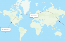 Cea mai lungă cursă aeriană directă internă din lume are o lungime de aproape 16.000 de km. Nu, nu este în Rusia!