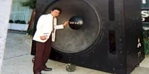 Cum arată cel mai mare subwoofer construit vreodată? De ce era capabil?