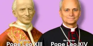 Papa Leon al XIV-lea seamănă leit cu Papa Leon al XIII-lea