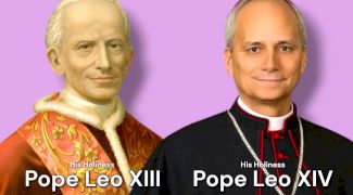 Papa Leon al XIV-lea seamănă leit cu Papa Leon al XIII-lea