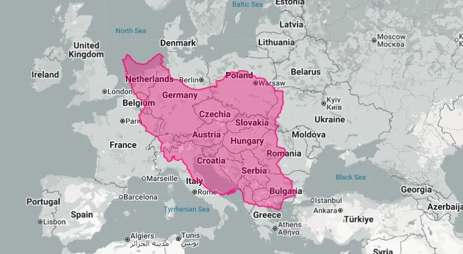Cât de mare este, de fapt, Iranul? Ar ocupa jumătate din Europa centrală și de vest!