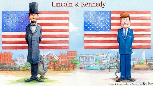 Cele mai stranii coincidențe dintre viețile președinților american Abraham Lincoln și J.F. Kennedy