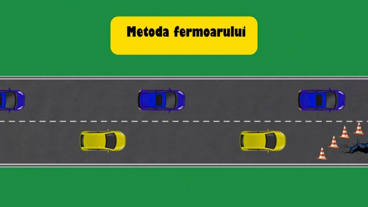 Ce este metoda fermoarului în trafic?