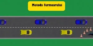 Ce este metoda fermoarului în trafic?