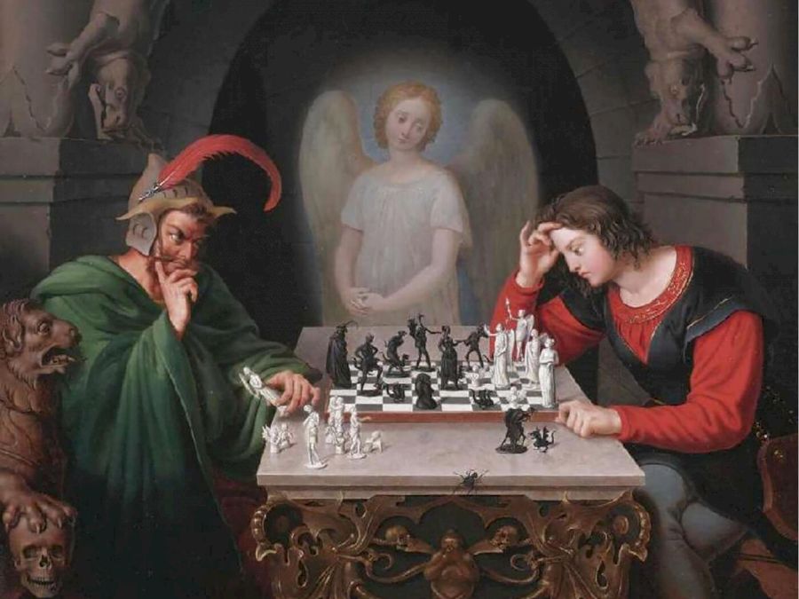 checkmate-painting