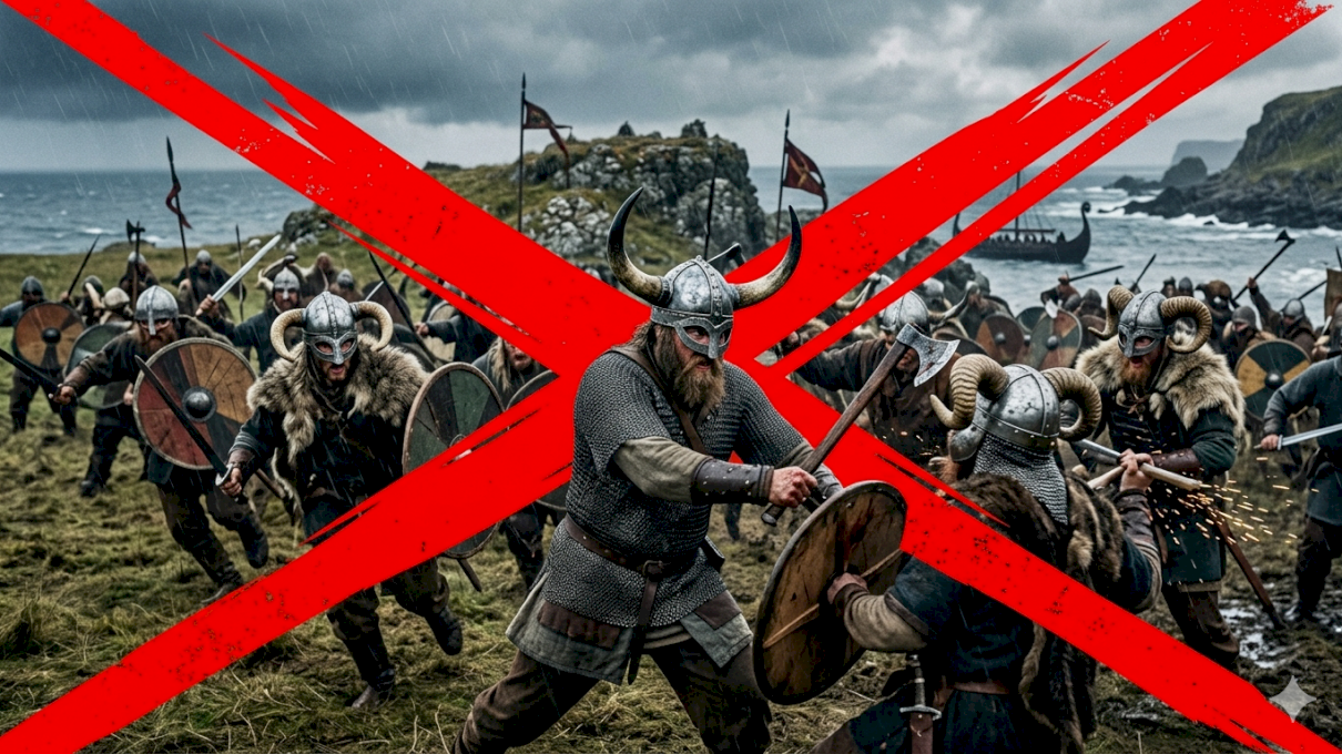 Vikingii nu au purtat niciodată coifuri cu coarne: Cine a inventat această minciună istorică?