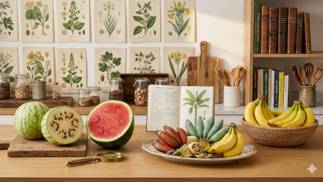 Cum arătau fructele în trecut, la începuturi? Pepenele verde era cât o nucă, iar banana conținea „pietre”. De ce și-au schimbat forma și gustul?