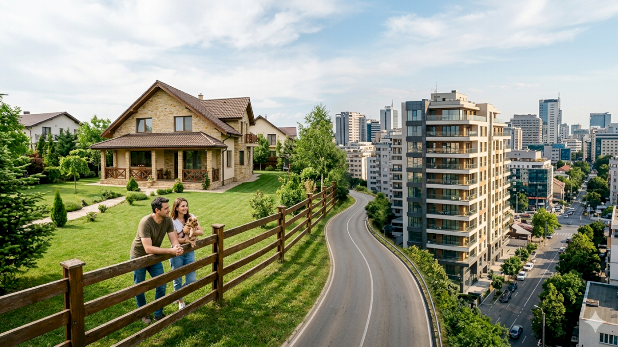 Apartament sau casă? Avantaje și dezavantaje