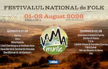 Festivalul Național de Folk „Vama de la Munte” aduce, pe 1 și 2 august: muzică live, activități pentru copii, experiențe în natură și seri cu foc de tabără