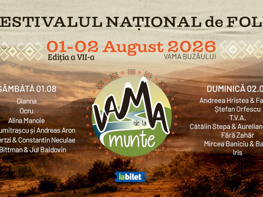 Festivalul de Folk - Vama de la Munte - Afis general 2