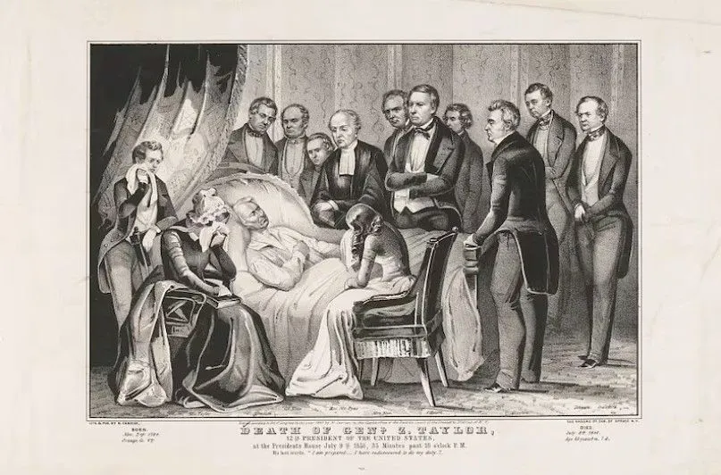 Cum a murit președintele american Zachary Taylor de la prea multe… cireșe?