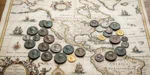 Monedele romane descoperite în America sunt un semn că romanii ar fi ajuns primii în Lumea Nouă? Unde au fost găsite?