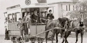 Care este povestea primului tramvai tras de cai din București?